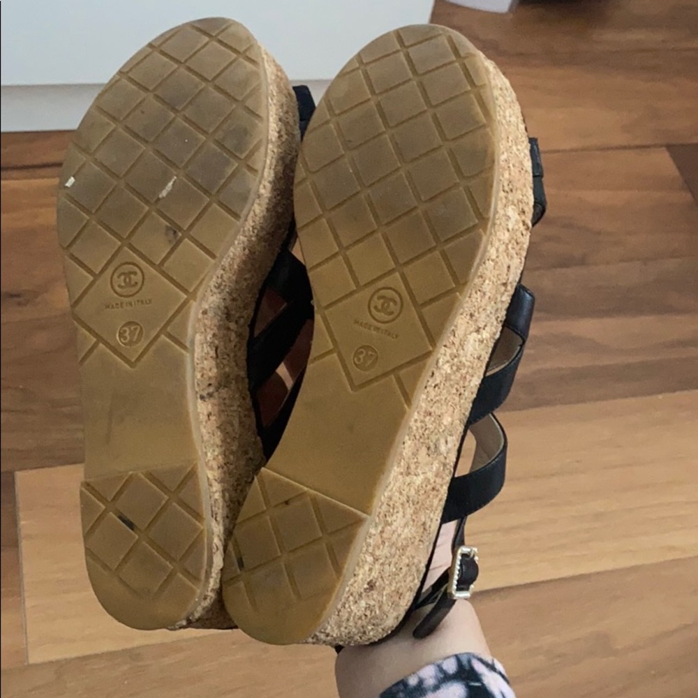 Chanel cork shoes - Picture 6 of 7